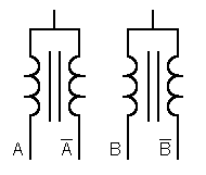 モータの記号